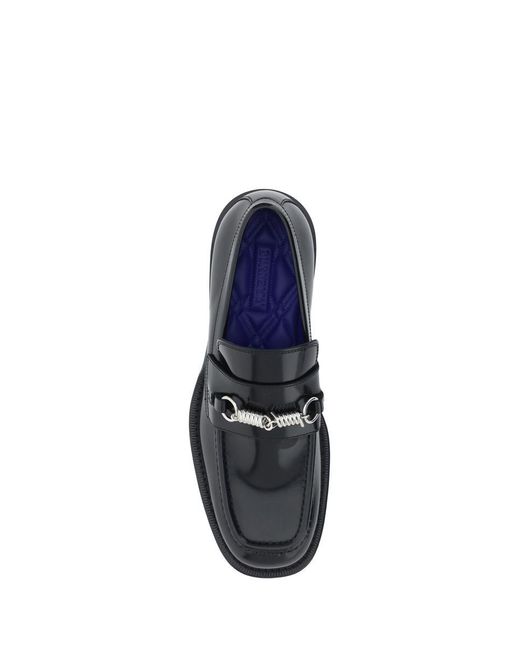 Burberry Blue Loafers for men