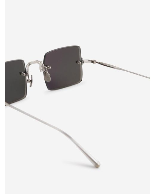 Matsuda Gray M5001 Rectangular Sunglasses for men
