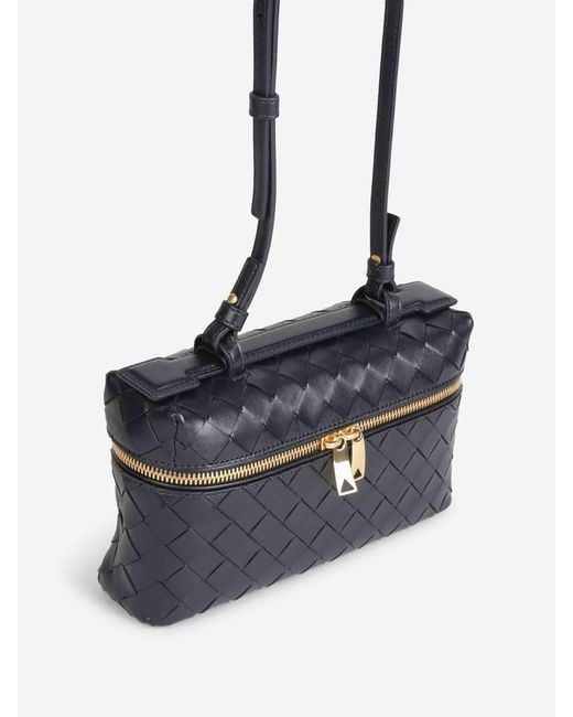 Bottega Veneta White Bang Bang Vanity Case Bag