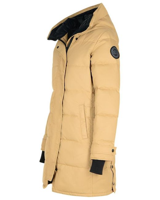 Canada Goose Natural 'shelburne' Beige Polyamide Parka