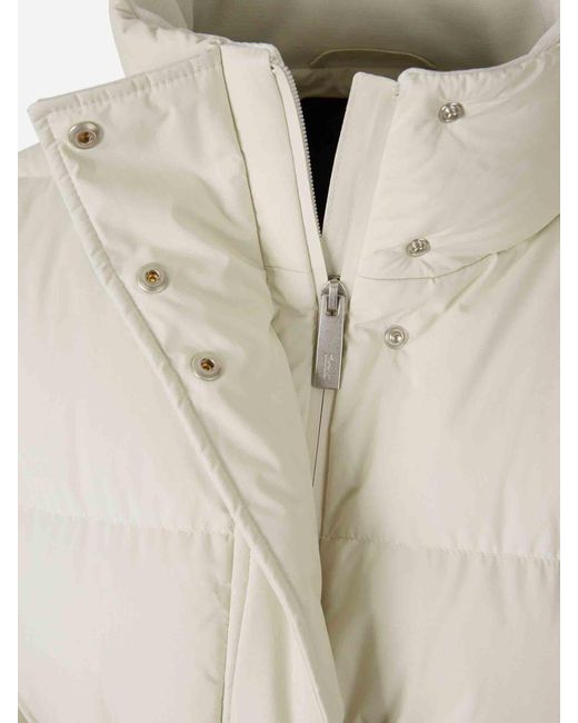 Laminar White Long Coat By
