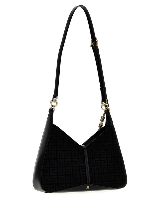 Givenchy Black 'Cut Out' Small Shoulder Bag