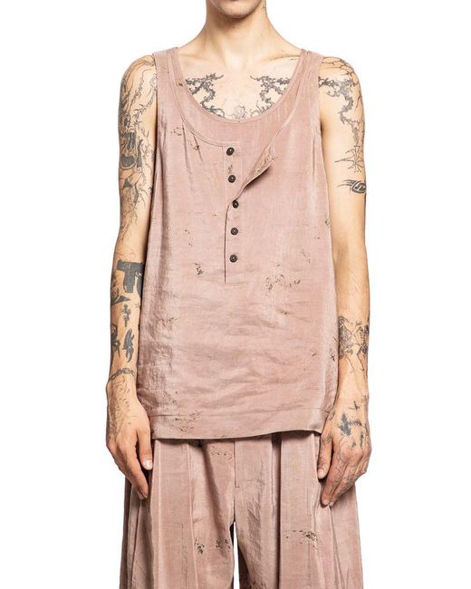 Ziggy Chen Pink T-shirts & Tank Tops for men