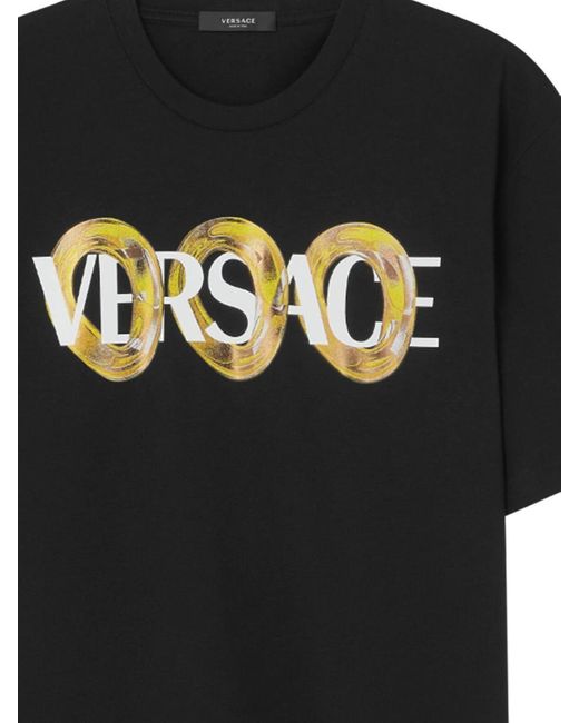 Versace Black T-Shirts And Polos for men