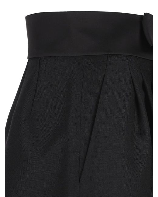 Valentino Garavani Black Shorts