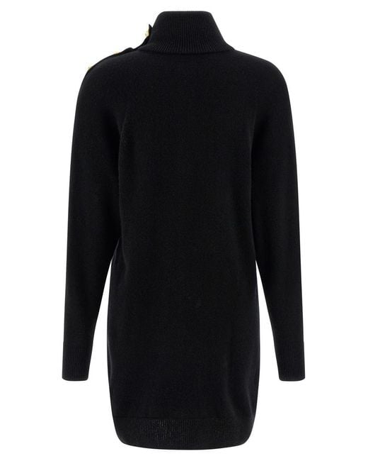 Balmain Black Sweater Dress