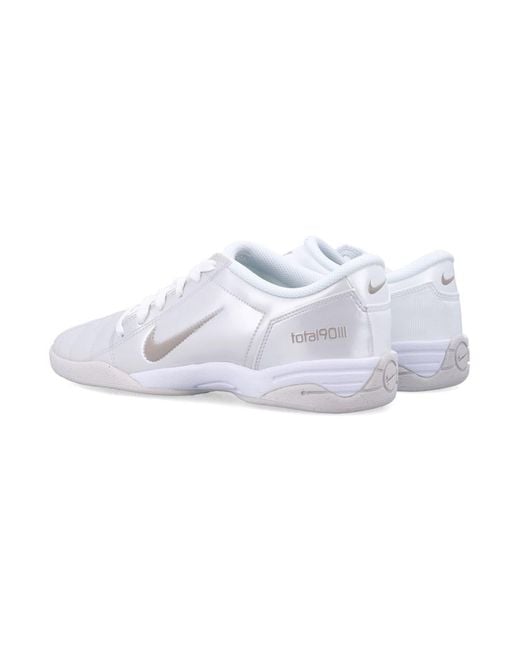 Nike White Total 90