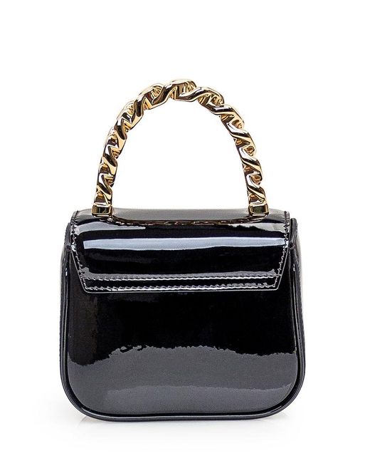 Versace Black La Medusa Mini Bag