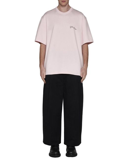 Studio Nicholson Pink T-shirts And Polos for men
