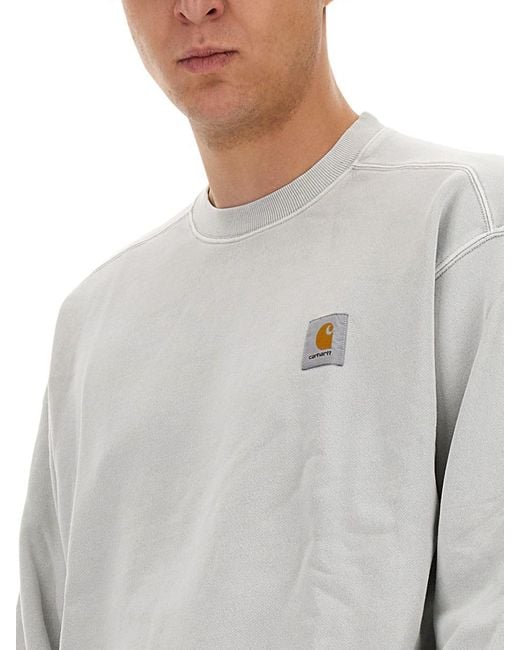 Carhartt Gray "Nelson" Sweatshirt for men