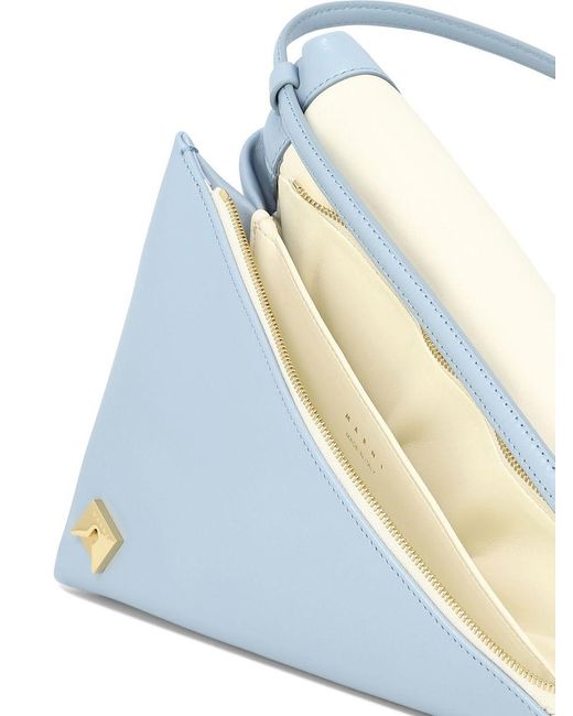 Marni Blue "Prisma" Shoulder Bag