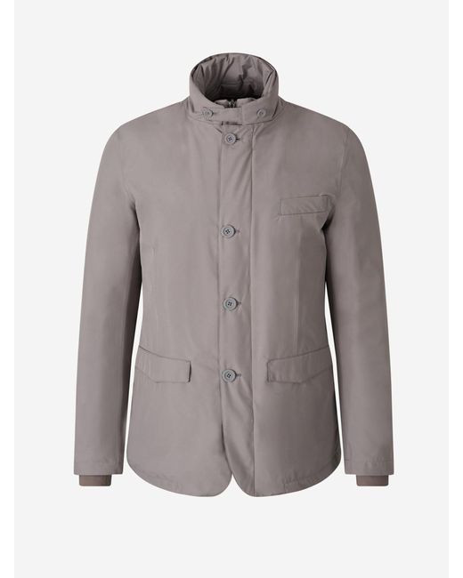 Herno Gray 2-Layer Goretex Laminar Blazer for men