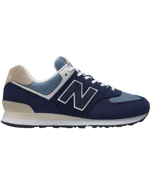 New Balance Lifestyle Sneakers in Blue for Men | Lyst