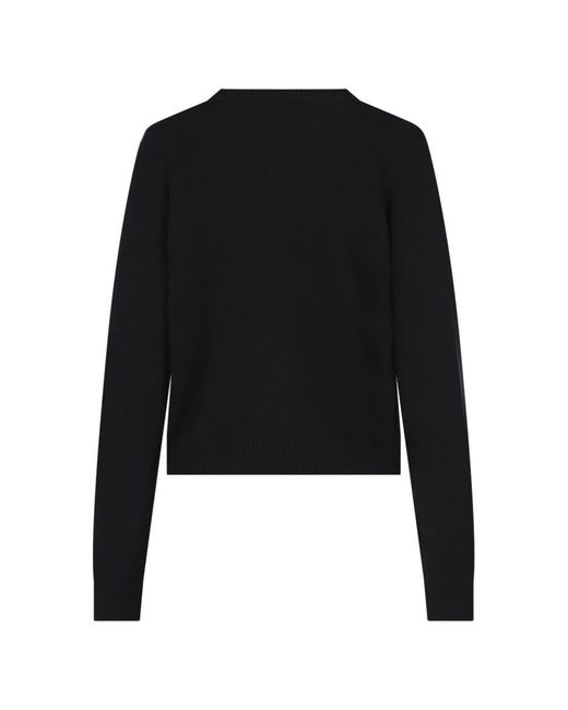 Khaite Black Cashmere Sweater
