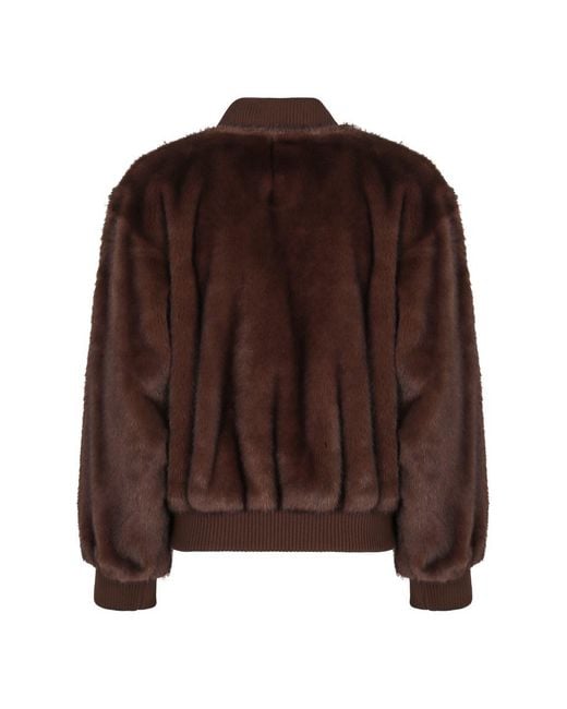 P.A.R.O.S.H. Brown Bomber Jacket