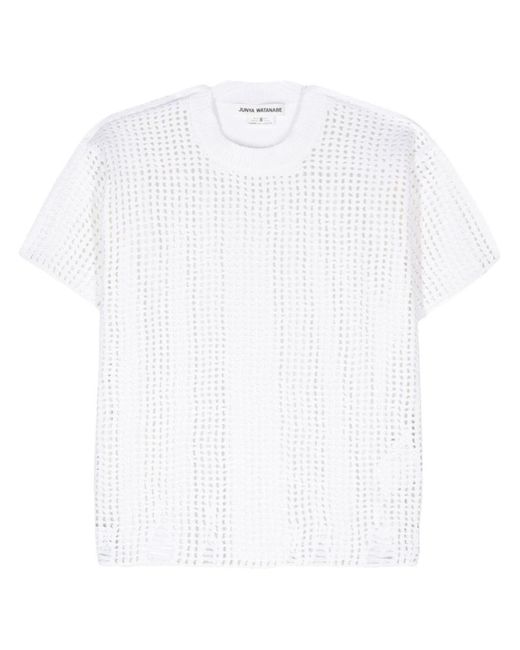 Junya Watanabe White T-Shirts And Polos