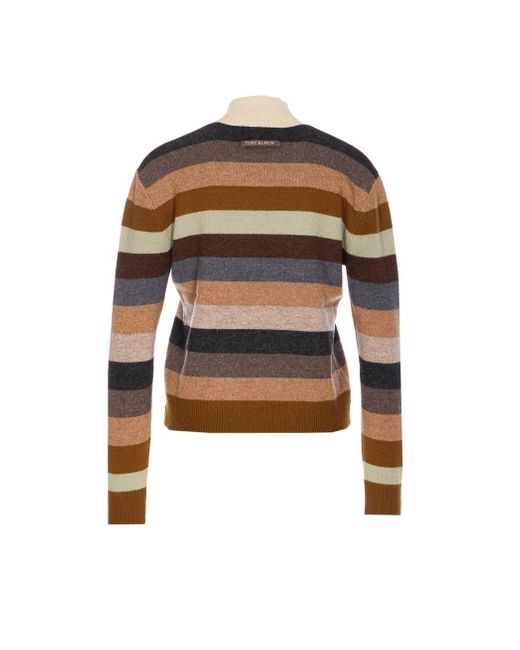 Tory Burch Multicolor Wool Sweater