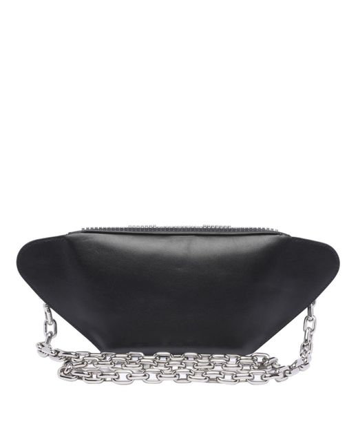 Alexander McQueen Black Biker Bumbag for men