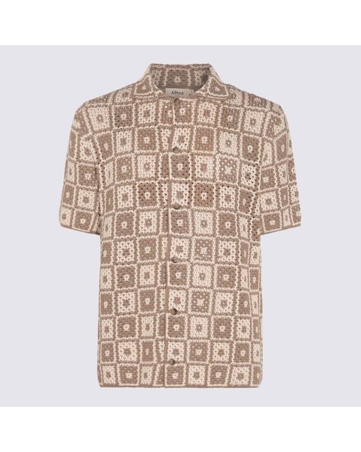 Altea Natural Cotton Shirt for men