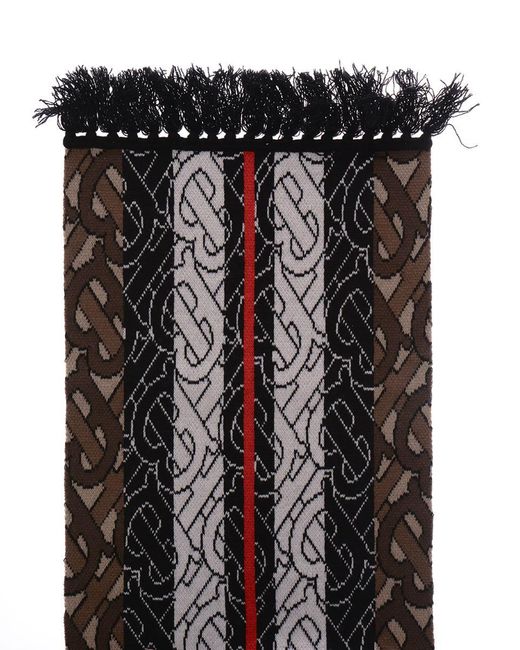 Burberry Black Scarf Scarves Foulard