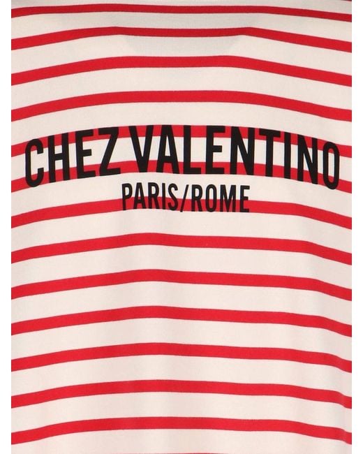 Valentino Garavani Red T-Shirts And Polos for men