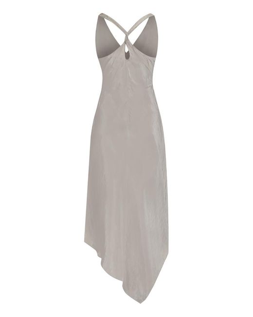 Calvin Klein White A-Line Dress