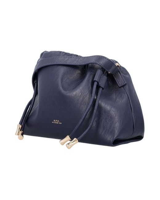 A.P.C. Blue Ninon Mini Bag