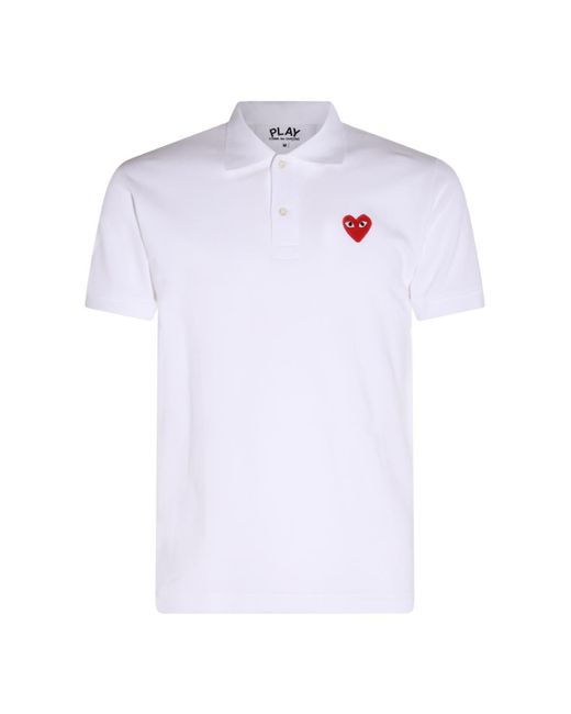 COMME DES GARÇONS PLAY Comme Des Garcons Play T-shirts And Polos White for men