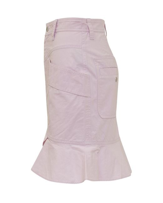 Isabel Marant Pink Regane Skirt