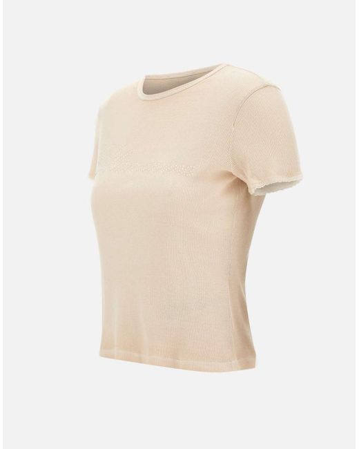 Blumarine Natural T-Shirts And Polos