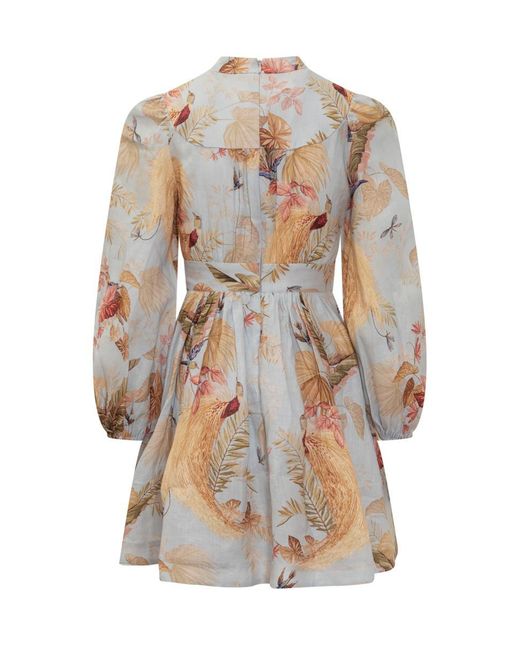 Zimmermann White Zimmerman Mini Dress