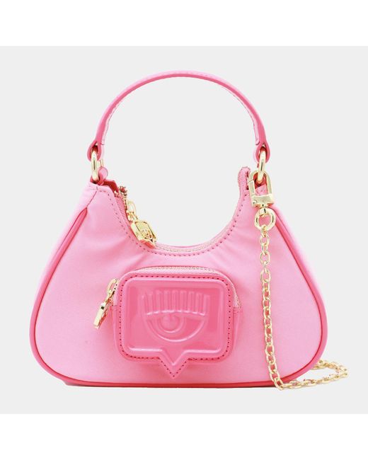 Chiara Ferragni Pink Top Handle Bag