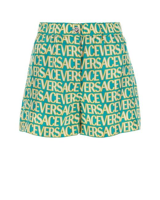 Versace Green Shorts