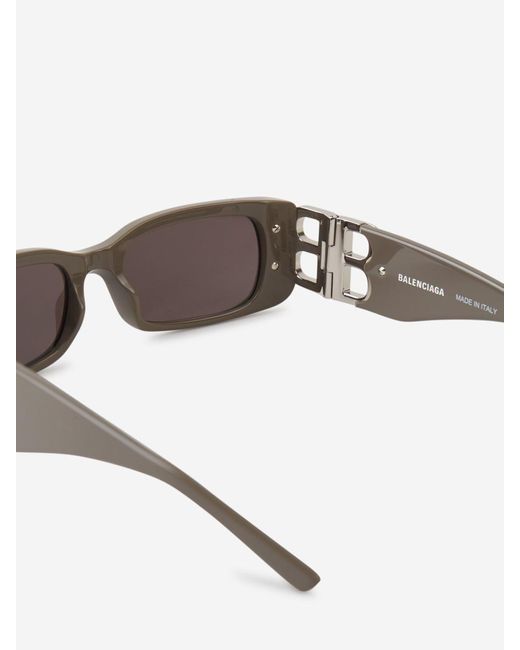 Balenciaga Gray Dynasty Sunglasses for men