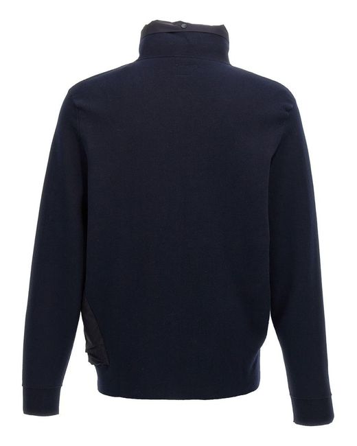 C P Company Blue 'Metropolis Series' Cardigan for men
