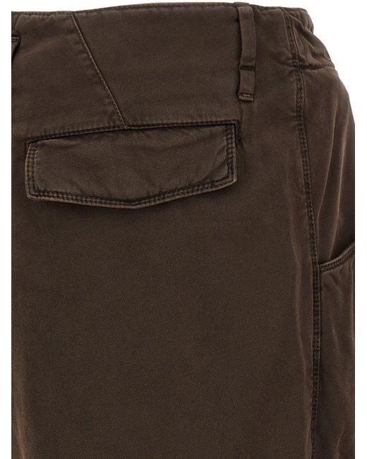 Brunello Cucinelli Brown 'ergonomic' Pants for men