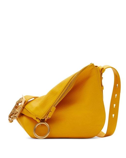 Burberry Yellow Tasche Zip-up Leather Shoulder Bag