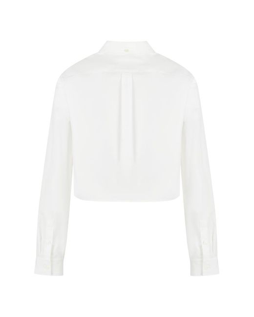 Givenchy White Button-down Collar Cotton Shirt