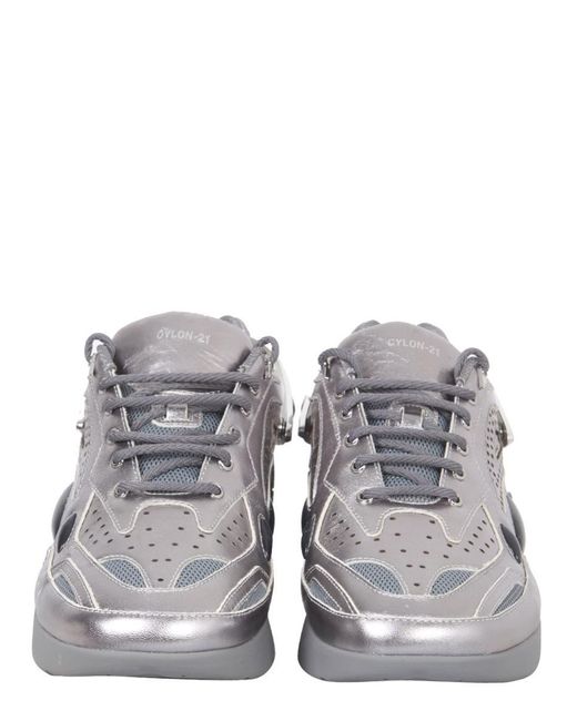 Raf Simons White Cylon-21 Sneakers for men