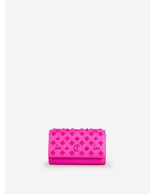 Christian Louboutin Pink Dove Leather Bag