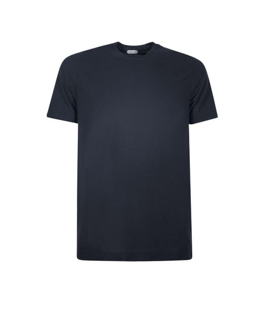 Zanone Blue T-shirt for men