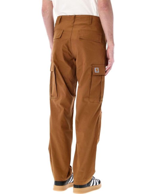 Carhartt Brown Regular Cargo Pant for men