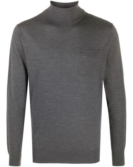 DSquared² Gray Jerseys & Knitwear for men