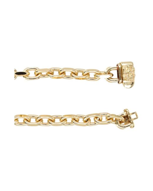 Emanuele Bicocchi Metallic Plated Chain Bracelet
