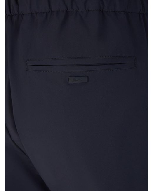 Herno Blue Darts Technical JOGGERS for men