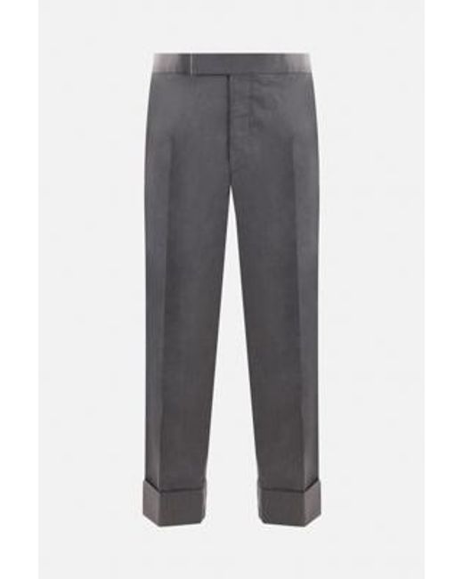 Thom Browne Gray Trousers for men