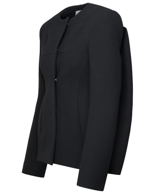 Sportmax Black Polyester Jacket