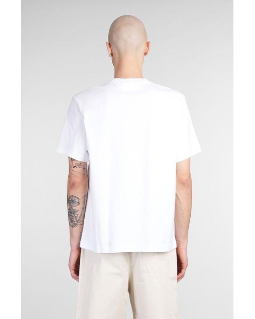 Axel Arigato Atelier T-Shirt T-Shirt in White for Men | Lyst