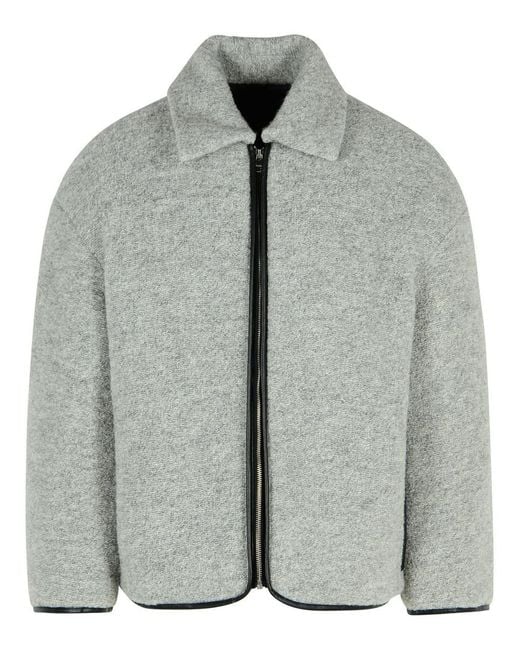 J.W. Anderson Gray Jw Anderson Wool Blend Jacket for men