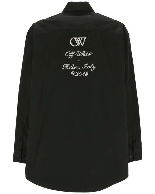 Off-White c/o Virgil Abloh Black Off- Shirts for men